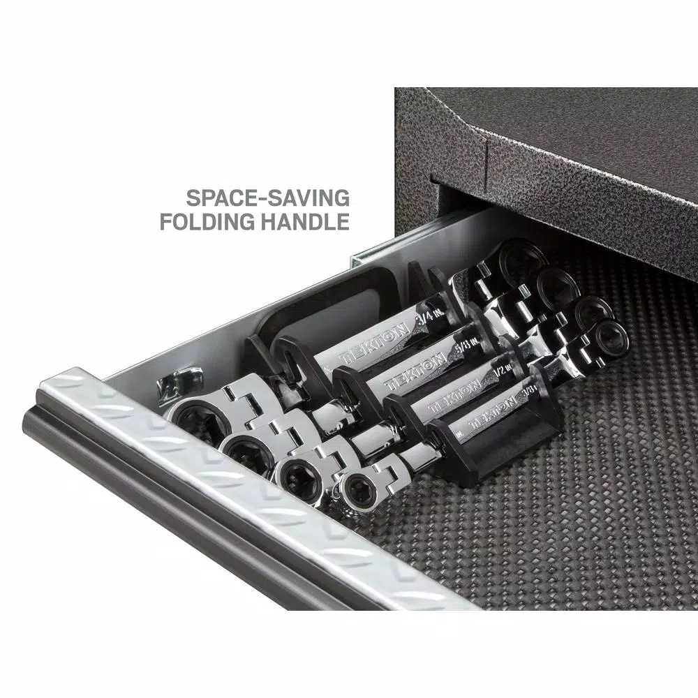 TEKTON 4-Piece Flex-Head Ratcheting Box End Wrench Set, 5/16 in. to 3/4 in.
