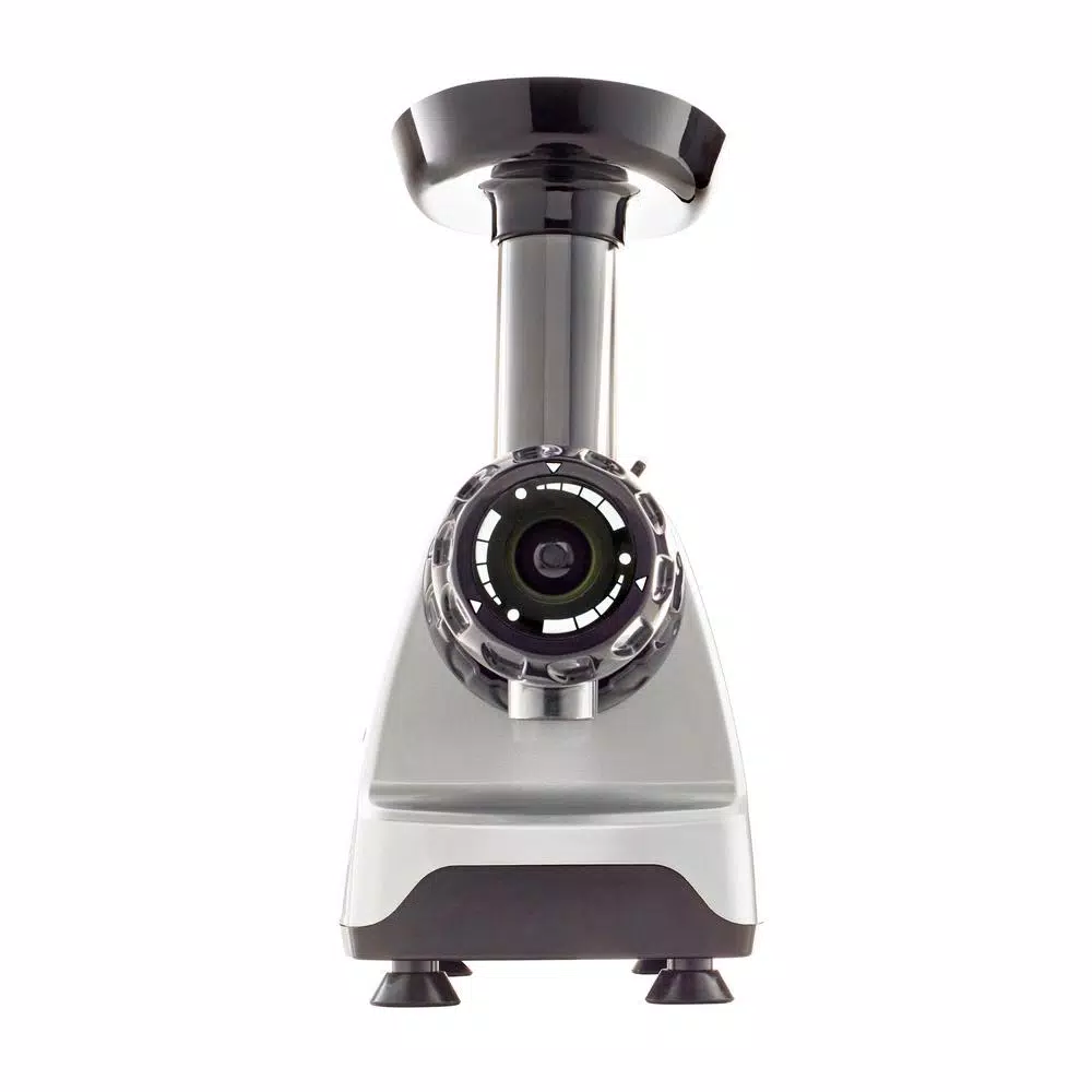 Omega CNC80S Compact Slow Masticating Juicer and Nutrition System, Silver