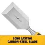 DEWALT 2 in. Straight Wood Chisel with Carbon Steel Blade and Ergonomic Handle thumbnail 4