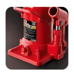 Big Red 12-Ton Low-Profile Stubby Bottle Jack, Hydraulic Steel Lifting Jack thumbnail 4