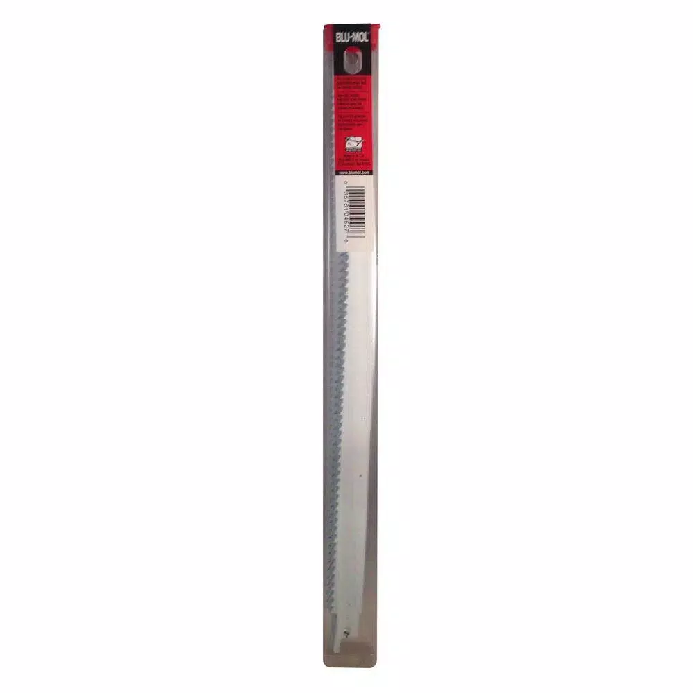 BLU-MOL 12 in. Bi-Metal Wood Cutting Reciprocating Saw Blade, 6 TPI (5-Pack)