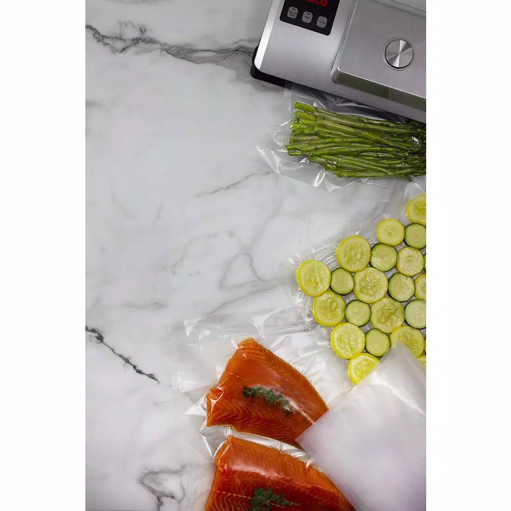 Nesco VS-06B Vacuum Sealer Bags, 50 Count, Pre-Cut Gallon Size, BPA-Free