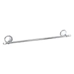 MODONA Flora 4-Piece Bathroom Accessories Set - White Porcelain & Polished Chrome thumbnail 6