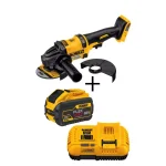 DEWALT FLEXVOLT 60V MAX Brushless 4-1/2 in. to 6 in. Angle Grinder Kit with 9.0Ah Battery and Charger thumbnail 1