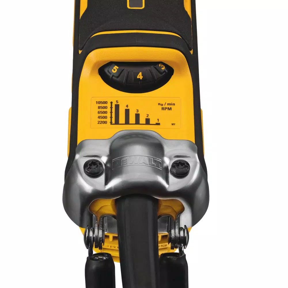 DEWALT 13 Amp 5 in. Brushless Corded Angle Grinder with Variable Speed and Paddle Switch