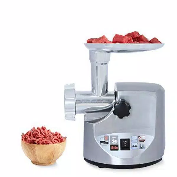Brentwood Appliances Brentwood Select 1800-Watt Heavy-Duty Meat Grinder, Stainless Steel, Silver