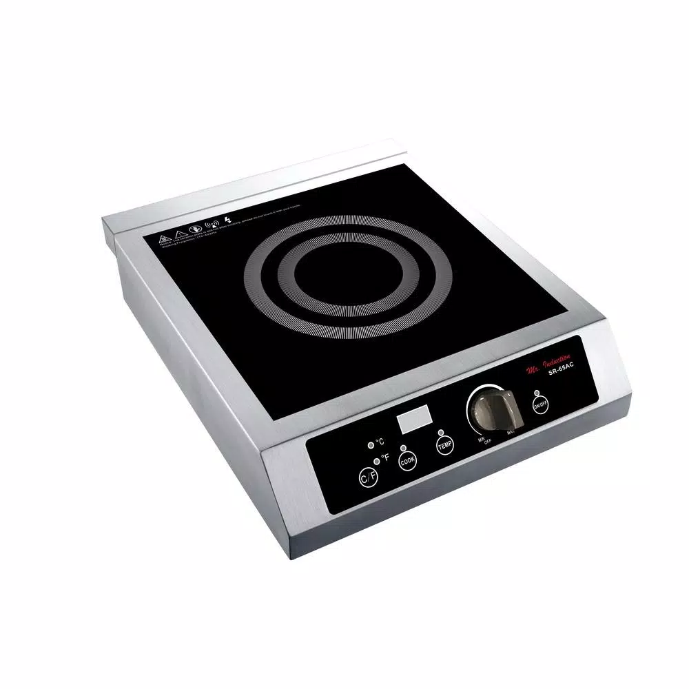 SPT 2600W Commercial Induction Cooktop Countertop Single Burner with SmartScan Technology