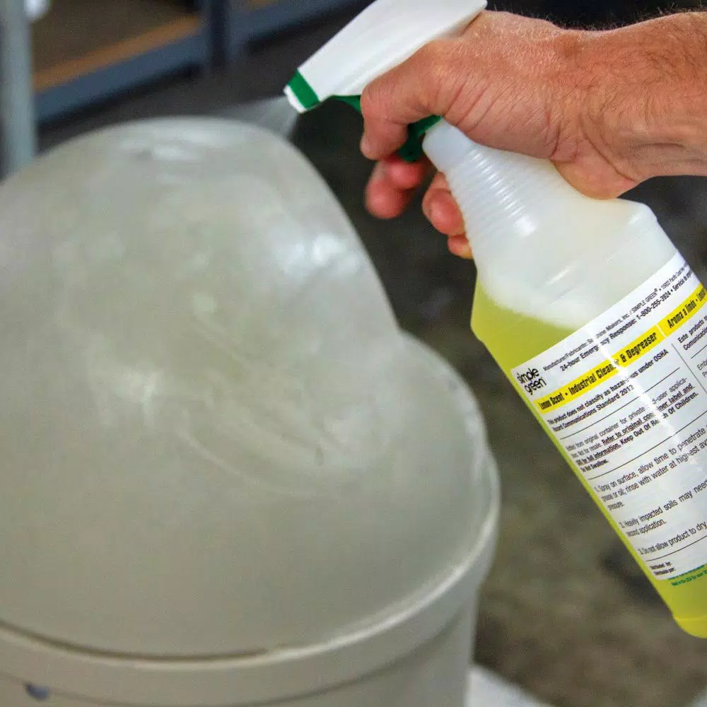 Simple Green Lemon Scent Industrial Cleaner and Degreaser Secondary Labels, Bilingual (10-Pack)