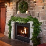 VAN ZYVERDEN 25 ft. Fresh Cut Pacific Northwest Princess Pine and Western Red Cedar Holiday Garland thumbnail 2