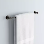 Delta Porter 24 in. Single Towel Bar, Oil Rubbed Bronze thumbnail 2