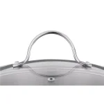 BergHOFF Essentials Comfort 3.3 qt. Round Stainless Steel Casserole Dish with Glass Lid thumbnail 3