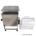 Weston Stainless Steel Manual Meat Mixer, 44 lb Capacity with Removable Paddles thumbnail 2