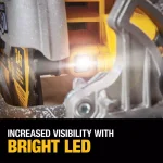 DEWALT 20V MAX Brushless 7-1/4 in. Circular Saw Kit with FLEXVOLT Advantage and (1) 6.0Ah FLEXVOLT Battery thumbnail 7