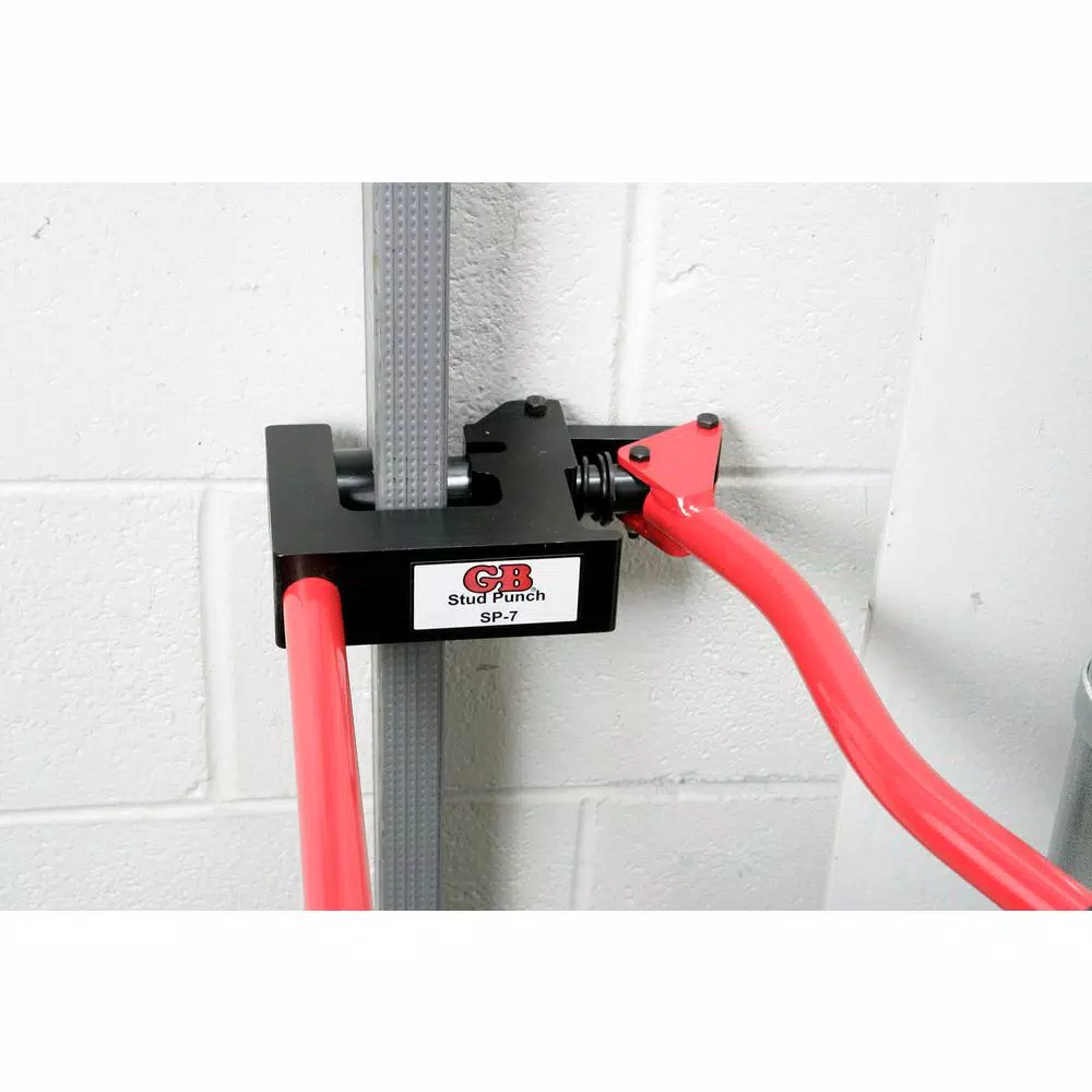 Gardner Bender SP-7 Stud Punch Set with 1-11/32 in. and 7/8 in. Punches and Carrying Case