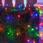 Wintergreen Lighting 48 in. x 72 in. 100-Light M5 Multi-Color LED Net Light Set thumbnail 2