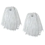 Ti-Dee American Emsco Group Ti-Dee 4-Ply Cotton String Mop Heads with Cut-Ends, 2-Pack thumbnail 1