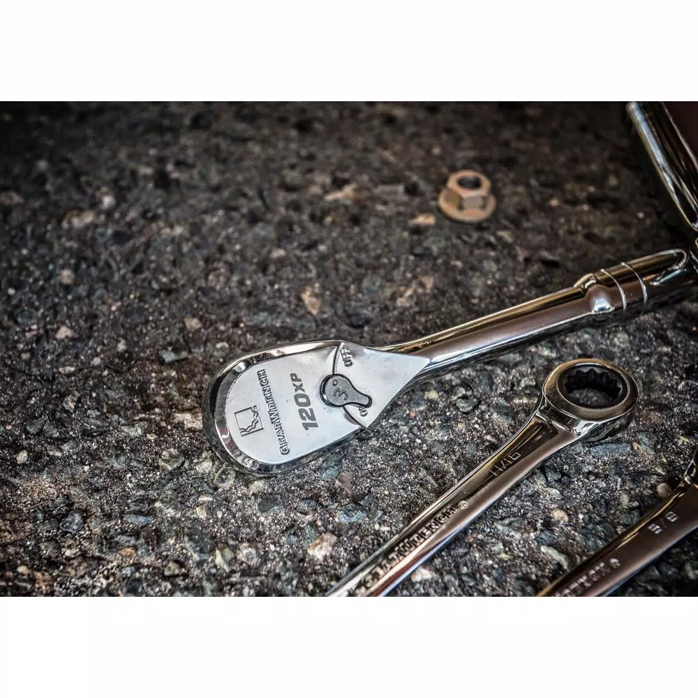 GearWrench 3/8 in. Drive 120XP Extra Long Handle Teardrop Ratchet