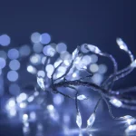 Wintergreen Lighting 8 ft. 400-Light LED Cool White Micro Dot Fairy String Lights thumbnail 1