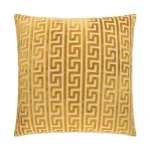Unbranded Akis Gilt Geometric Down 24 x 24 in. Decorative Throw Pillow thumbnail 1