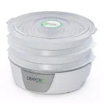 Presto 4-Tray White Food Dehydrator, Expandable to 8 Trays, 600W thumbnail 1
