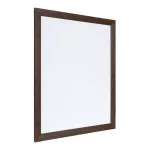 DesignOvation Kate and Laurel Beatrice Walnut Brown Rectangle Magnetic Dry Erase Memo Board thumbnail 2