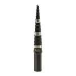 Klein Tools 1/8 in. to 1/2 in. High Speed Steel Double-Fluted Step Drill Bit with 3/8 in. Hex Shank thumbnail 2