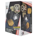 Uncanny Brands WWE Championship Belt Waffle Maker - Black Non-Stick American Waffle Iron thumbnail 3