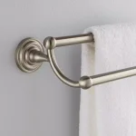 Delta Greenwich 24 in. Double Towel Bar, SpotShield Brushed Nickel thumbnail 2