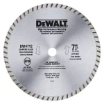 DEWALT 7 in. High Performance Diamond Masonry Saw Blade thumbnail 1