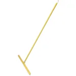 Carlisle Sparta 24 in. Rubber Single-Blade Floor Squeegee with 60 in. Fiberglass Handle thumbnail 1