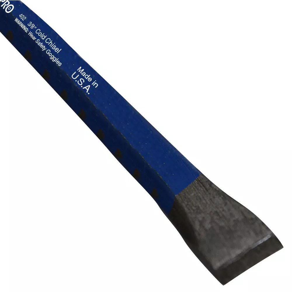 Dasco Pro 3/8 in. x 5-5/8 in. Cold Chisel, Forged Steel, Made in USA