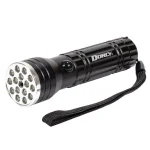 Dorcy 3-in-1 LED Flashlight with UV Blacklight and Red Laser Pointer, Black thumbnail 1