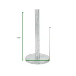 Mind Reader Silver Galvanized Steel Freestanding Paper Towel Holder - Multi-Purpose Countertop Stand thumbnail 7