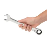 TEKTON 7/8 in. Ratcheting Combination Wrench, 6-Point Box End, 72-Tooth Gear thumbnail 7
