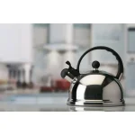 Kitchen Details Kitchen Detail 10-Cup Stainless Steel Tea Kettle with Whistling Spout thumbnail 3