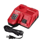 Milwaukee M12 & M18 Lithium-Ion Multi-Voltage Rapid Battery Charger thumbnail 1