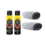 Dry Shine Ultimate Shine Car Interior Cleaner and Protectant with 2-Pack Microfiber Towels, 14 oz. thumbnail 1