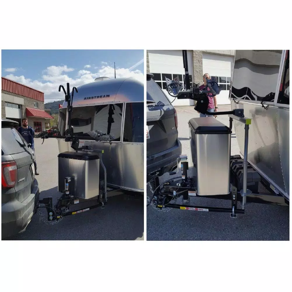 Swagman Straddler Travel Trailer Nose Mount Bike Rack - 2 in. Receiver