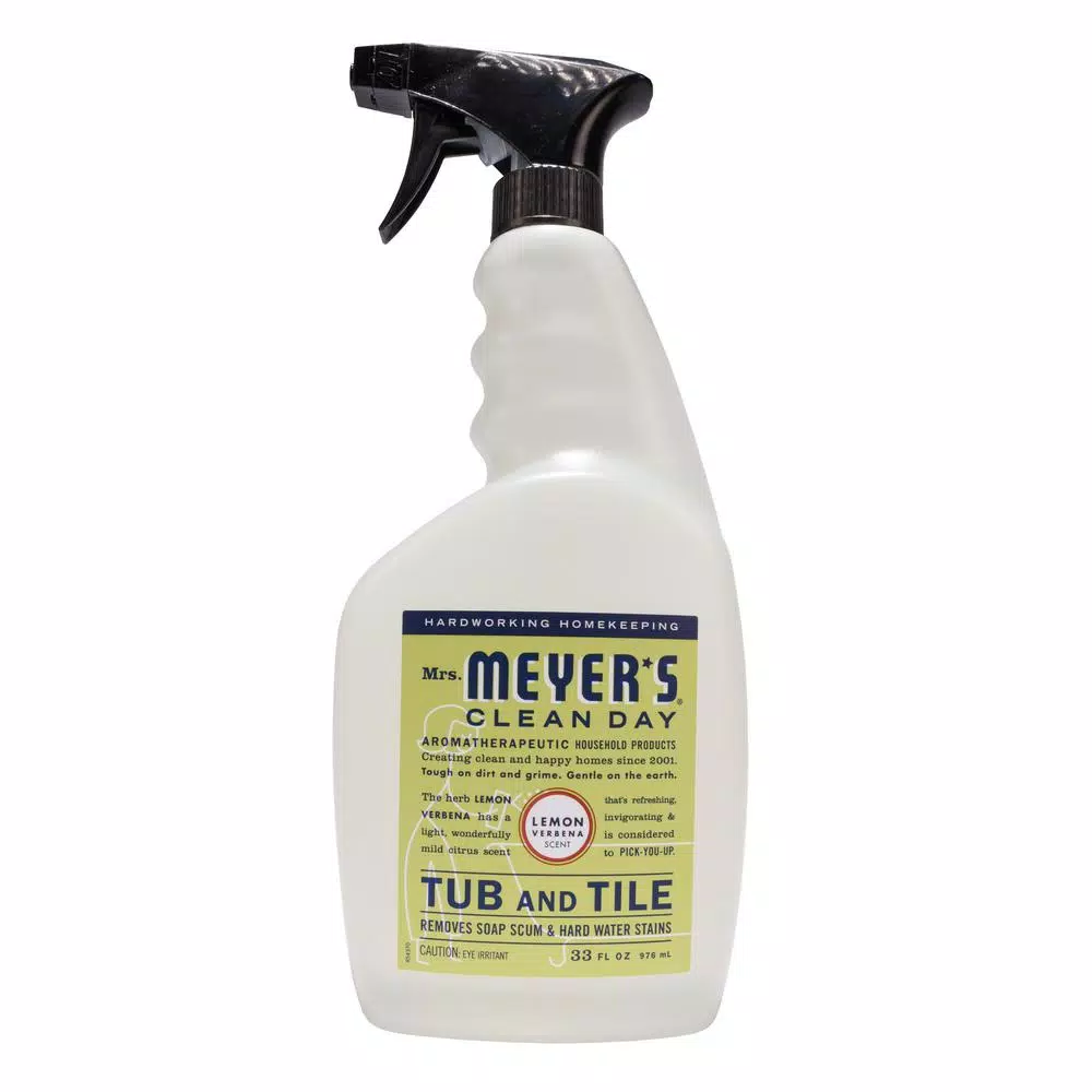 Mrs. Meyer's Clean Day Lemon Verbena Tub and Tile Cleaner, 33 oz (Pack of 6)
