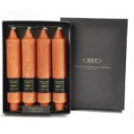 ROOT CANDLES A.I. Root 7 in. Timberline Collenette Rust Taper Dinner Candles, Box of 4 thumbnail 1