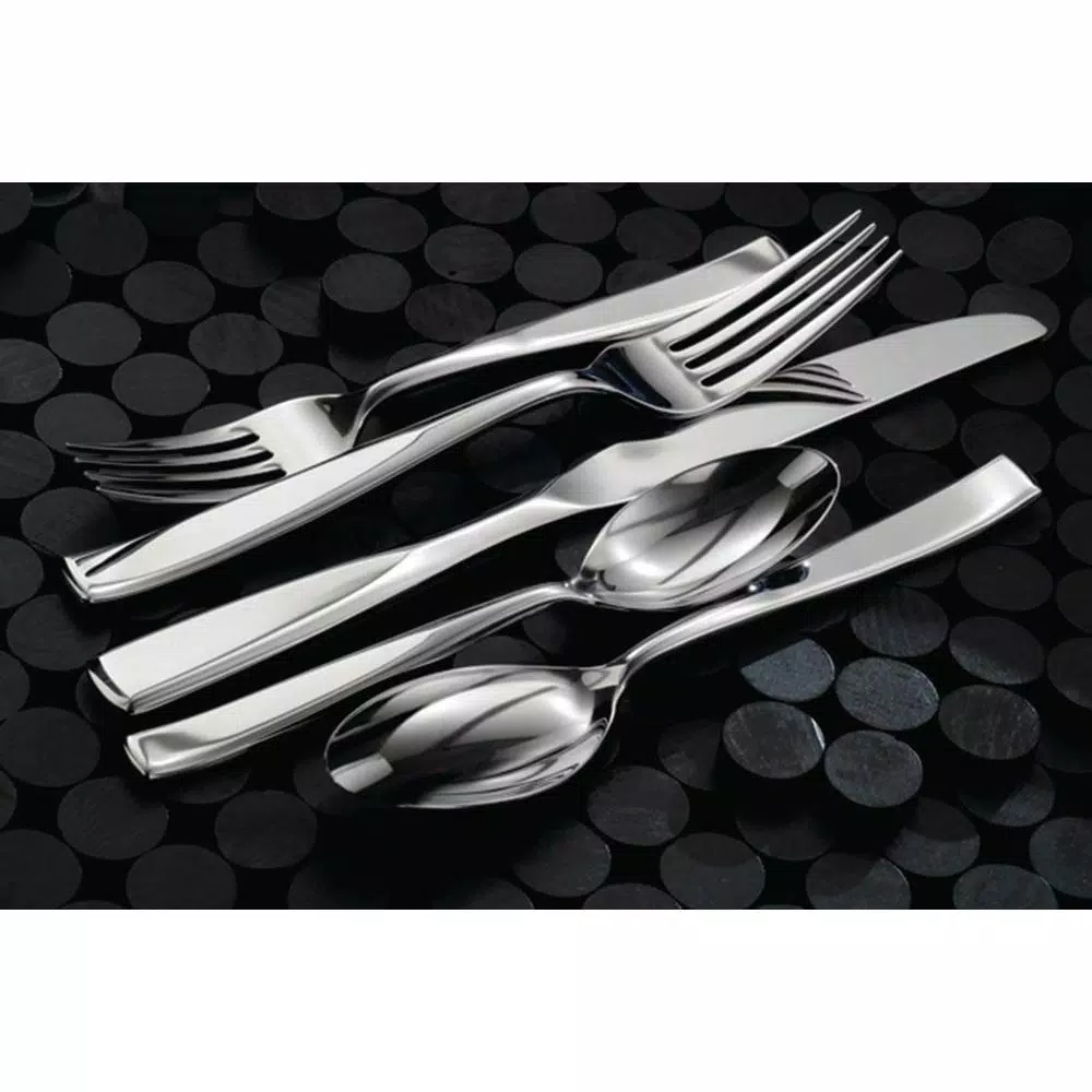 Oneida Tidal 18/0 Stainless Steel Dessert and Salad Forks, Set of 12
