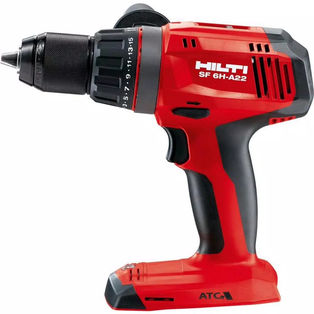 Hilti SF 6H-A22 22V Cordless Hammer Drill Driver Kit with 2 Batteries and Charger
