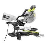 RYOBI 7-1/4 in. Compound Sliding Miter Saw, 10 Amp, 5350 rpm thumbnail 1