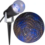 LightShow Colorful Swirls LED Outdoor Projection Spotlight thumbnail 1