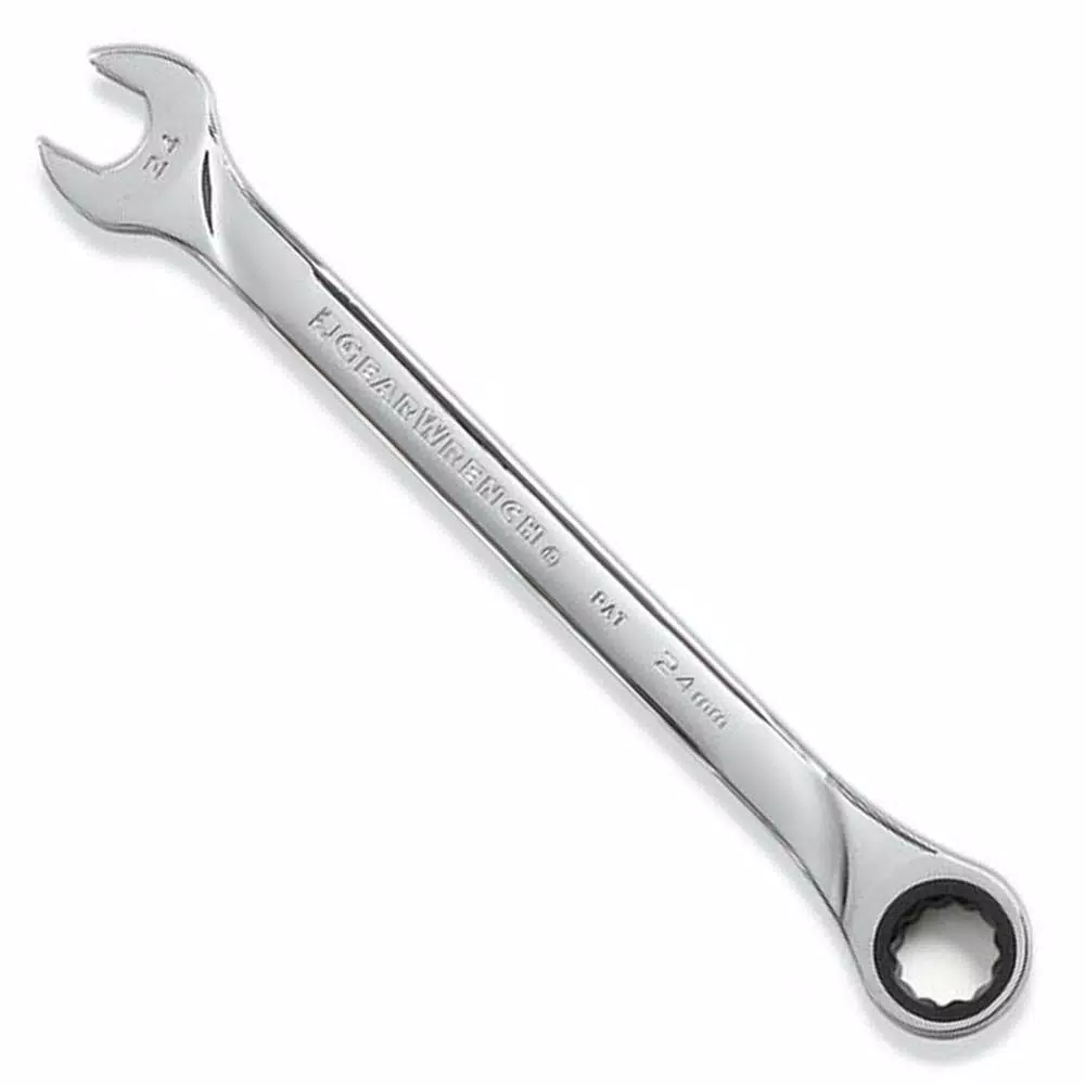GEARWRENCH 16-Piece X-Large Metric Ratcheting Combination Wrench Set with Storage Roll