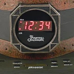 Disney Pirates of the Caribbean Themed Digital Alarm Clock Radio with Animated Jaw and Red LED Eyes thumbnail 3