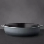 BergHOFF GEM 2-Piece Stoneware Oval Baking Dish Set, Gray thumbnail 2