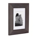 DesignOvation Museum Collection Gray Wood Picture Frame Set, 5x7 in. with 3.5x5 in. Mat (Set of 4) thumbnail 3