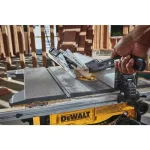 DEWALT 8-1/4 in. 15 Amp Corded Compact Jobsite Table Saw with Bonus Stand thumbnail 11
