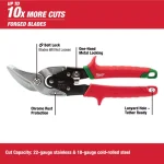 Milwaukee Offset Aviation Snips 2-Pack, Left and Right Handed Set thumbnail 3